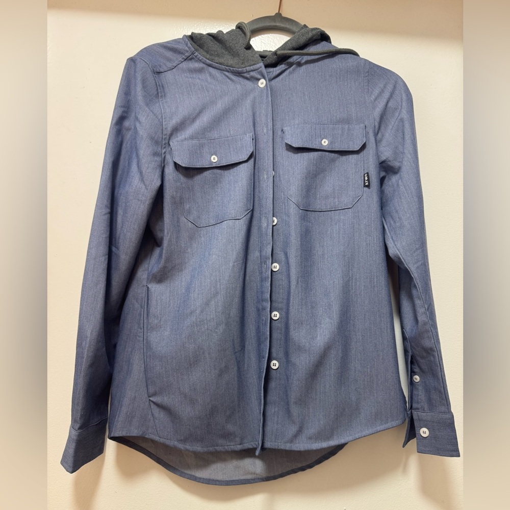 Alpha Forward Button Up Jacket/Hoodie/Shirt